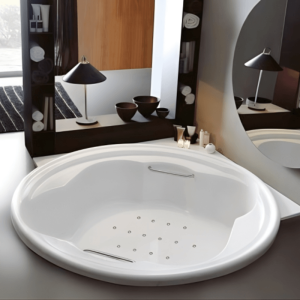 15+ Mẫu Bồn Tắm Tròn Đẹp, Hiện Đại Và Sang Trọng 18 15+ Mẫu Bồn Tắm Tròn Đẹp, Hiện Đại Và Sang Trọng 17 - Mau Bon Tron Dep Mat