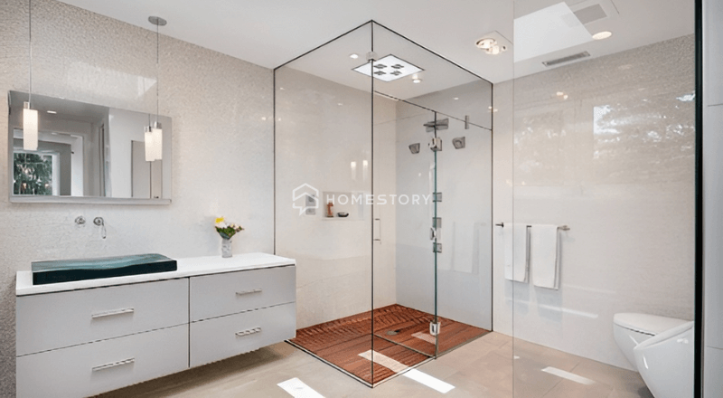 Vách Kính Nhà Tắm