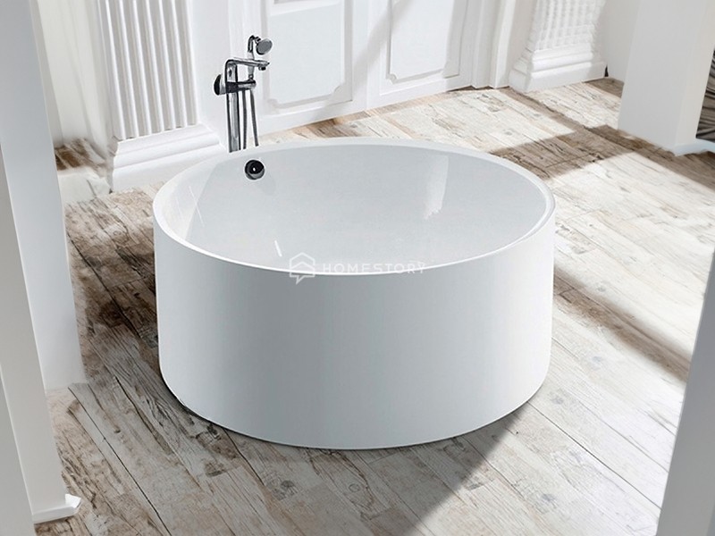 Bồn tắm freestanding sử dụng chất liệu bồn tắm dễ lau chùi và bảo dưỡng 