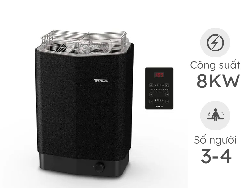 Máy Xông Hơi Khô 8Kw Tylo Sense Pure 8