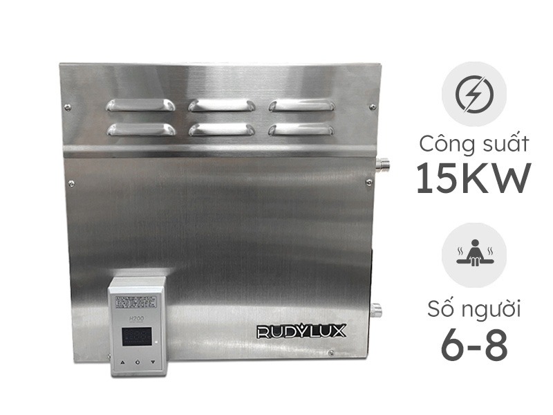 Máy Xông Hơi Ướt 15Kw Rudylux Rd-15Kw 1 Máy Xông Hơi Ướt 15Kw Rudylux Rd-15Kw