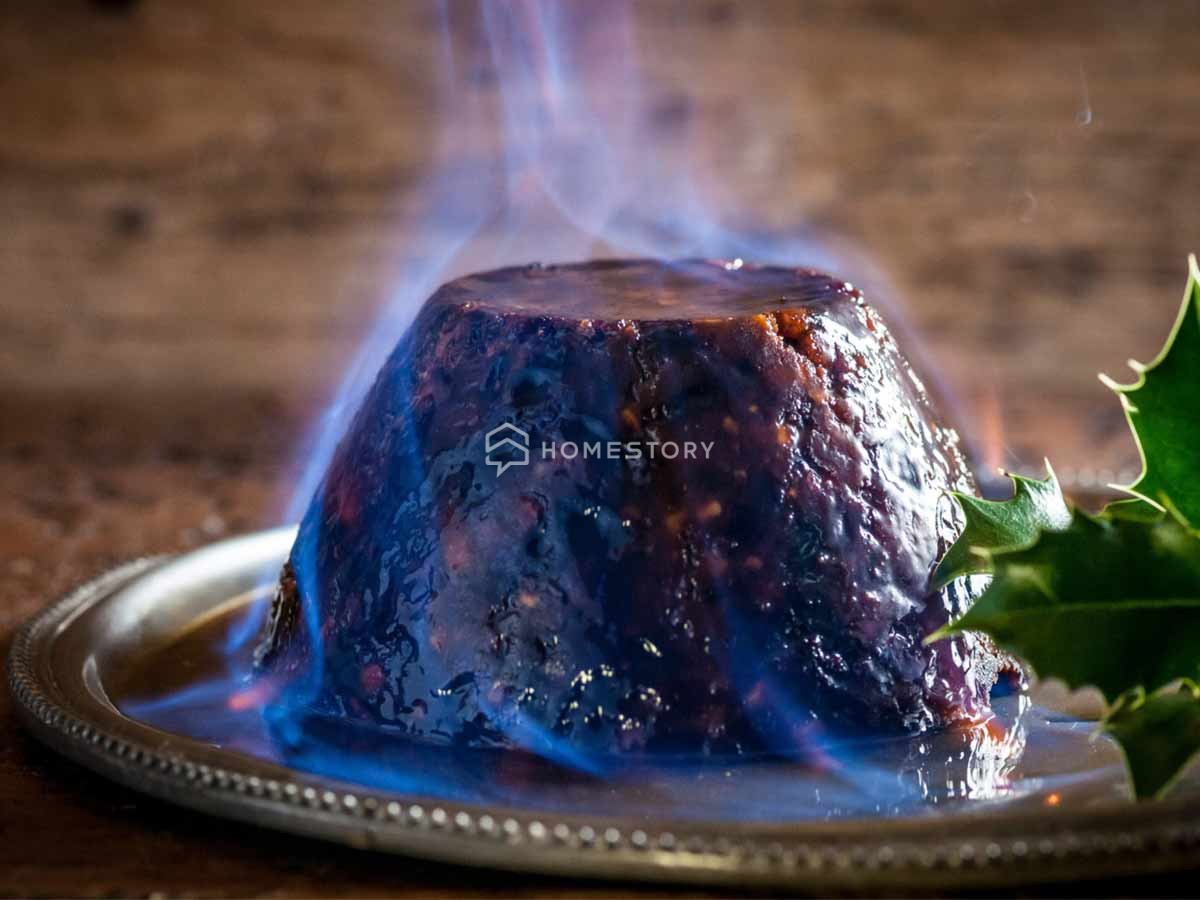 Pudding Mận (Plum Pudding) Là Món Ăn Giáng Sinh Truyền Thống Của Anh