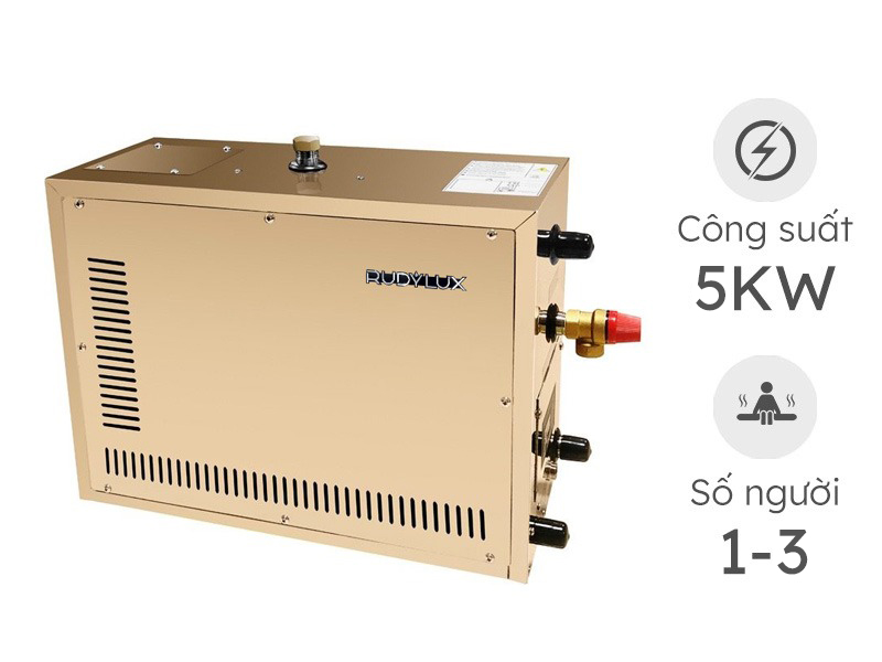 Máy Xông Hơi Ướt 5Kw Rudylux At Rd-5Kw 1 Máy Xông Hơi Ướt 5Kw Rudylux At Rd-5Kw