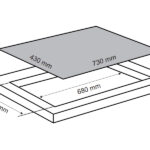 Kích Thước Bếp Điện Từ Đôi Batani EG-838 2200W Cảm Ứng