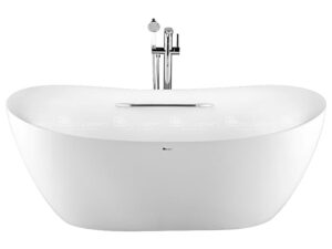 Bồn Tắm Nằm Đơn Acrylic Govern K-8182 Oval Độc Lập