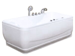 Bồn Tắm Nằm Đơn Massage Acrylic Việt Mỹ 1575 Chữ Nhật Góc