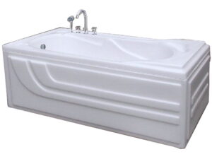 Bồn Tắm Nằm Đơn Massage Acrylic Việt Mỹ 15RF Chữ Nhật Góc