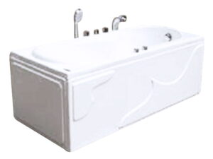 Bồn Tắm Nằm Đơn Massage Acrylic Việt Mỹ 16.1 Chữ Nhật Góc