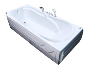 Bồn Tắm Nằm Đơn Massage Acrylic Việt Mỹ 16A Chữ Nhật Góc