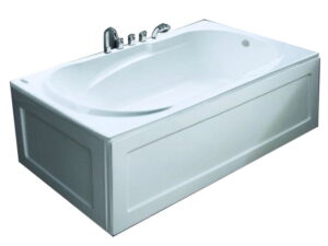 Bồn Tắm Nằm Đơn Massage Acrylic Việt Mỹ 16C Chữ Nhật Góc