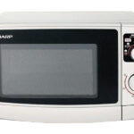 Mặt Trước Lò Vi Sóng Mini Cơ Sharp R-20A1(S)VN 22 Lít Đặt Nổi