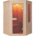 Mặt Trước Phòng Xông Hơi Khô Gỗ Hemlock Rudylux RD-8627 1200 x 1200