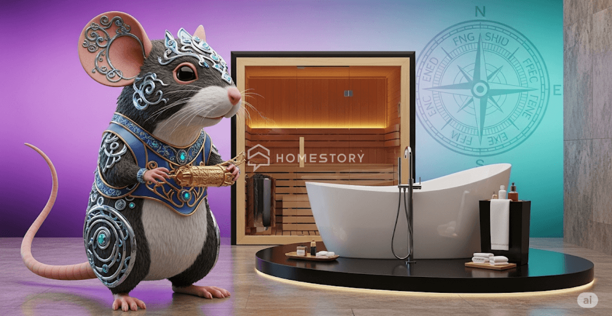 Hướng Nhà Vệ Sinh Cho Tuổi Nhâm Tý 1972