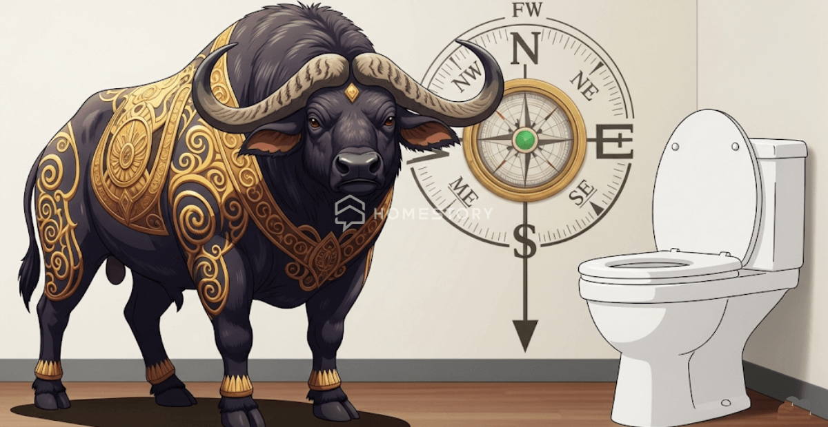 Hướng Nhà Vệ Sinh Cho Tuổi Tân Sửu 1961