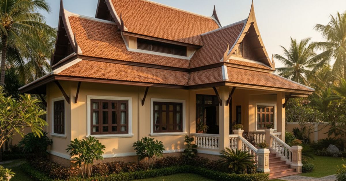 120M2 Nhà Cấp 4 Mái Thái 3 Phòng Ngủ