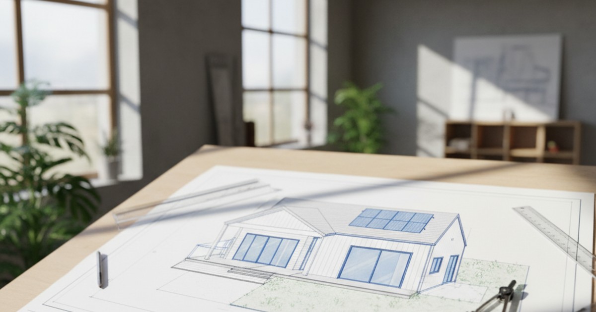 Bản Vẽ Nhà Cấp 4 Hiện Đại