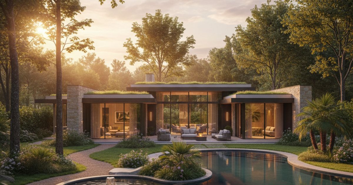 Biệt Thự Nhà Vườn Cấp 4 Hiện Đại