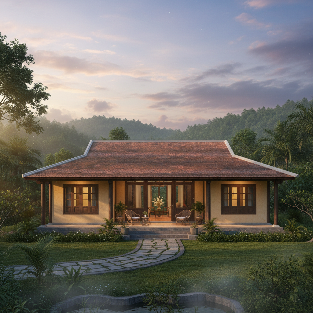 Mẫu Nhà Cấp 4 Đẹp
