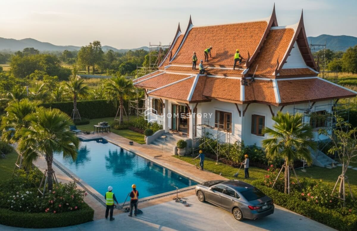 Thi Công Thiết Kế Nhà Đẹp Tại Homestory